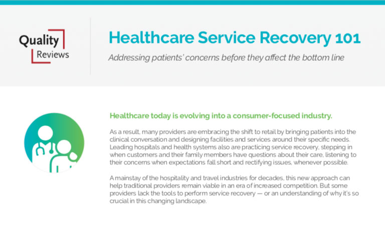 Healthcare Service Recovery 101