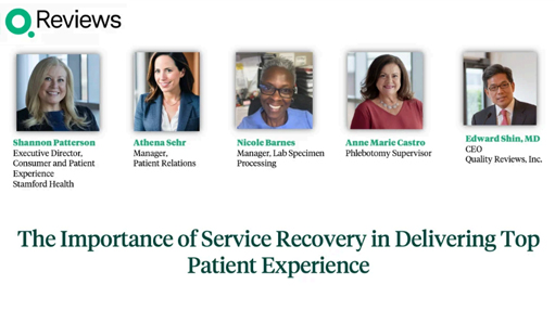 Final Reminder: The Importance of Service Recovery in Delivering Top Patient Experience